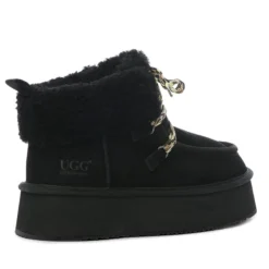 UGG Premium Fluffy-Lace Platform Boots -Jumbo Sale Store B2 279d5c81 5af0 40d9 827a 92d3aeb3bdea