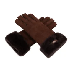 UGG Premium Single Cuff Gloves -Jumbo Sale Store CHOCO 2