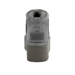 UGG Premium Ultra Mini Platform Boots -Jumbo Sale Store GREY5