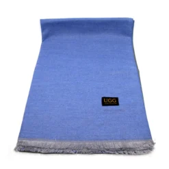 UGG Premium Wool Scarf -Jumbo Sale Store blue scarf