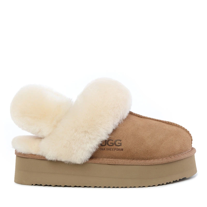 UGG Fluffy Strappy Platform Scuff 8 UGG Fluffy Strappy Platform Scuff - Image 6