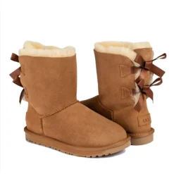 UGG Short Double Back Bow Boots -Jumbo Sale Store c4 7124732f 977d 41cb 810e 6ef20d333b47