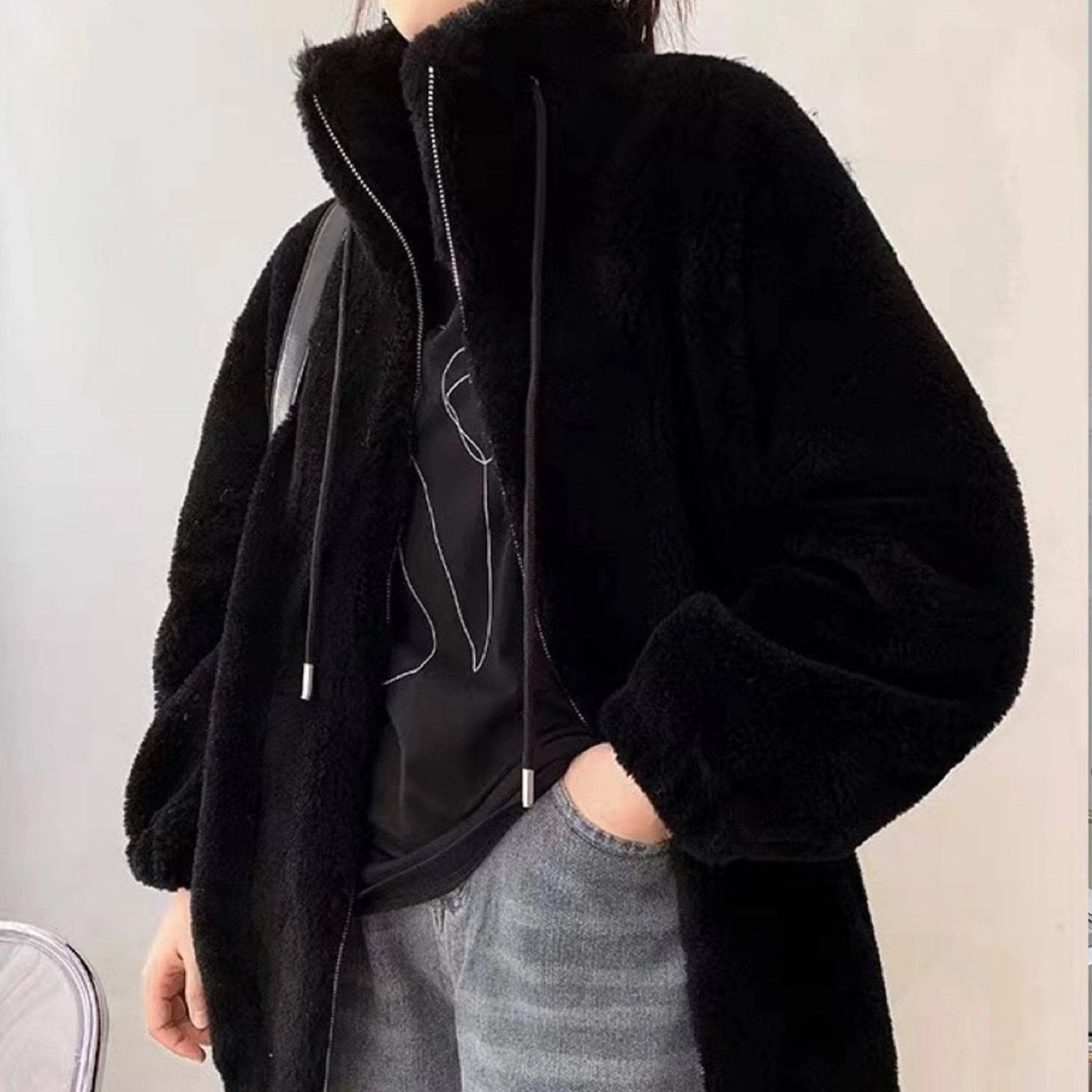 Camille Sheepskin Teddy Jacket 12 Camille Sheepskin Teddy Jacket - Image 10