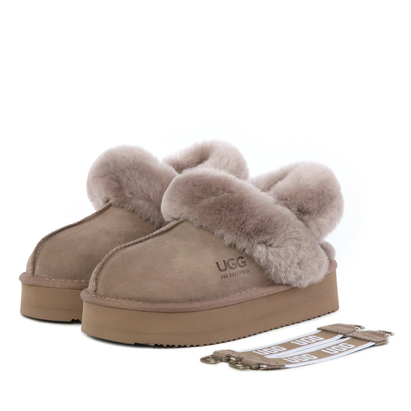 UGG Fluffy Strappy Platform Scuff 6 UGG Fluffy Strappy Platform Scuff - Image 4