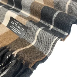 Check Wool Scarf -Jumbo Sale Store check wool scarf 813128