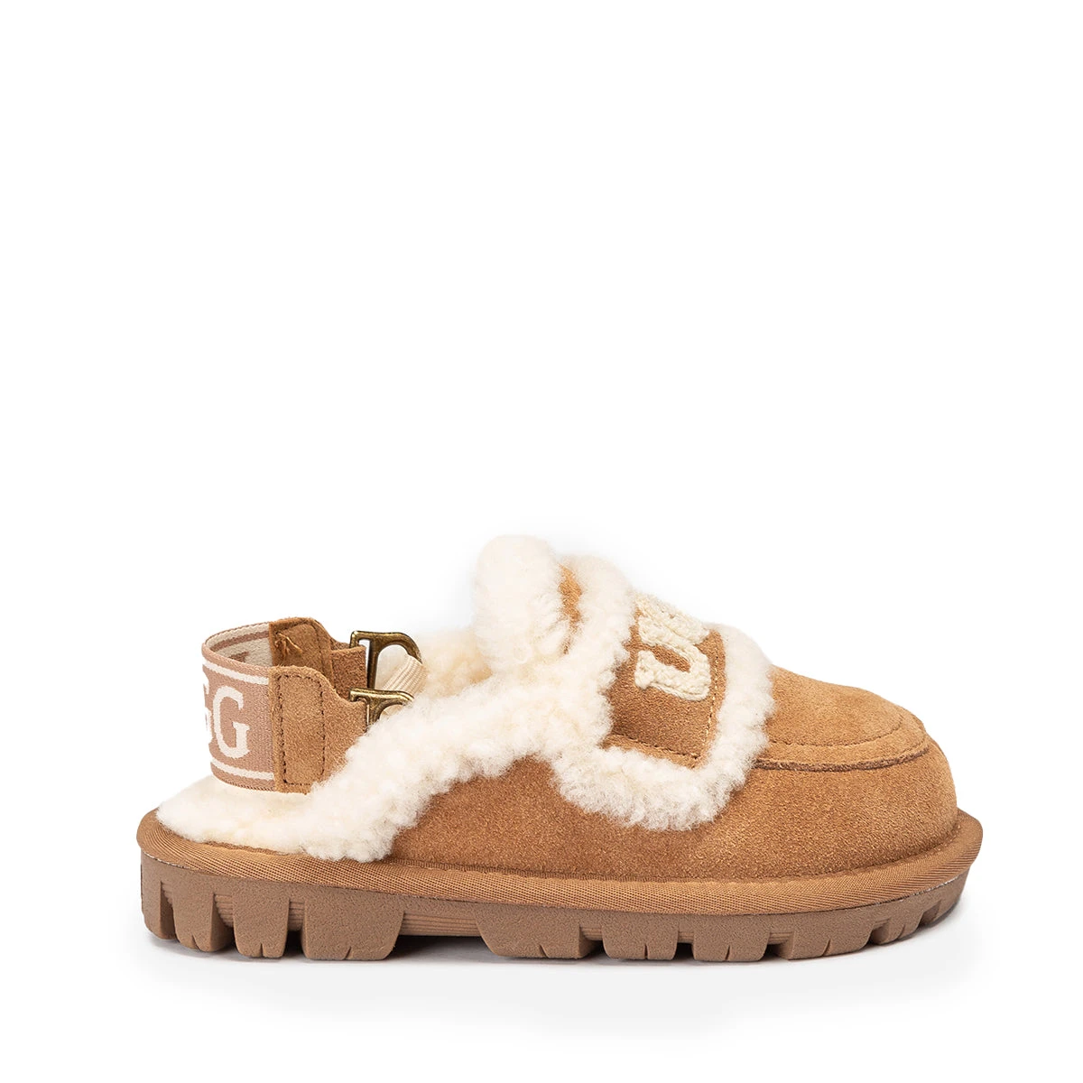 UGG Kids Logo Detachable Scuff 3 UGG Kids Logo Detachable Scuff