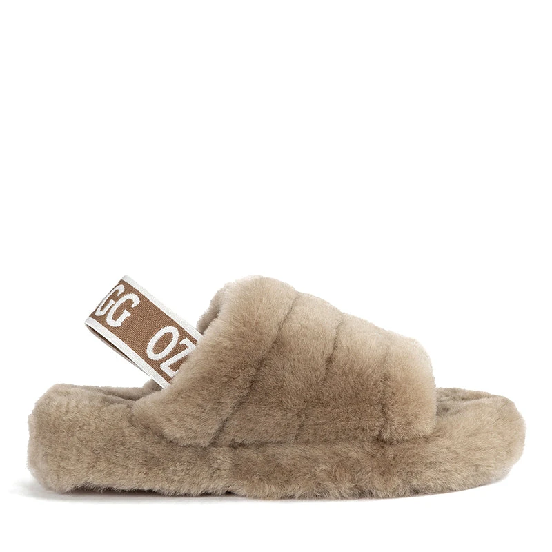 UGG Premium Kids Fluffy Sandals 3 UGG Premium Kids Fluffy Sandals