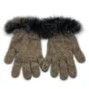 Premium Possum And Merino Wool - Fur Trim Gloves -Jumbo Sale Store m
