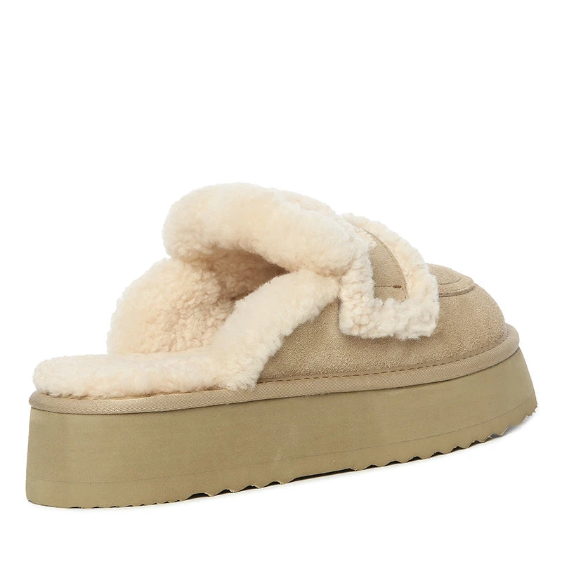 UGG Trisha Fluffy Platform Scuff 10 UGG Trisha Fluffy Platform Scuff - Image 8