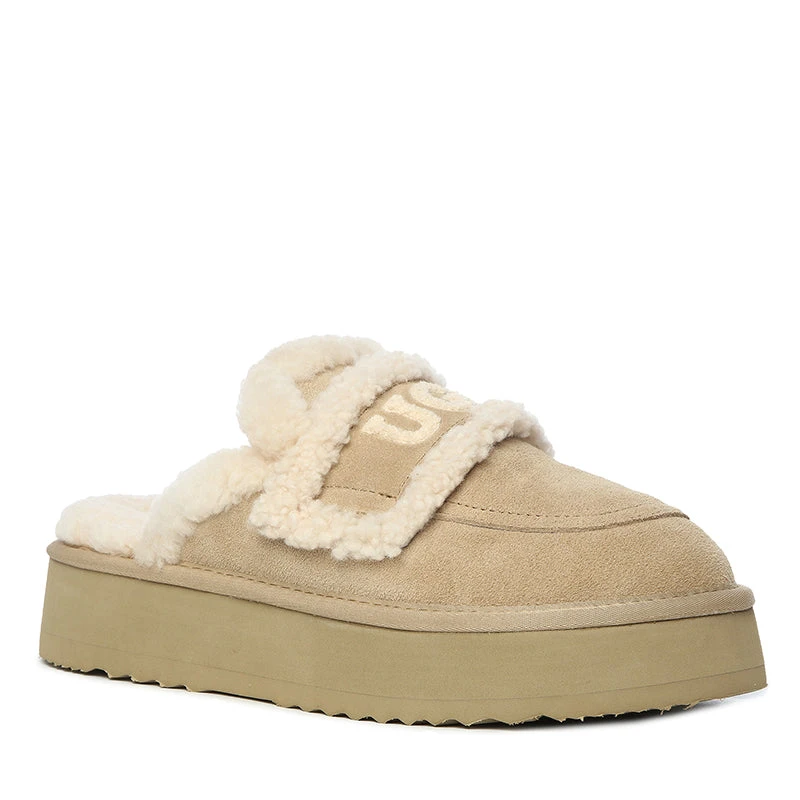 UGG Trisha Fluffy Platform Scuff 8 UGG Trisha Fluffy Platform Scuff - Image 6