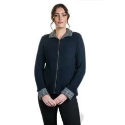 Premium Possum And Merino Wool - Two Tone Trim Jacket -Jumbo Sale Store n