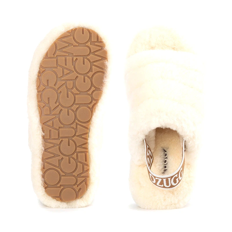 UGG Premium Kids Fluffy Sandals 12 UGG Premium Kids Fluffy Sandals - Image 10