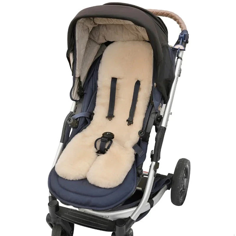 Premium Traveler Lambskin Stroller Liner 3 Premium Traveler Lambskin Stroller Liner