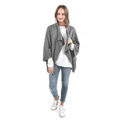 Premium Possum And Merino Wool - Moss Stitch Shrug -Jumbo Sale Store premium possum and merino wool moss stitch shrug 554883