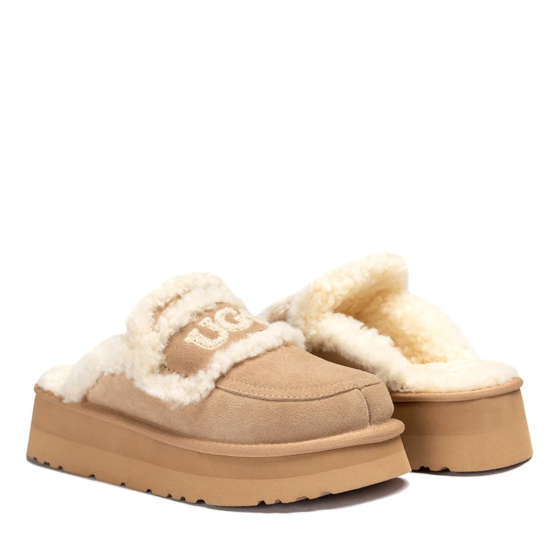 UGG Chloe Fluffy Platform Scuff 11 UGG Chloe Fluffy Platform Scuff - Image 9