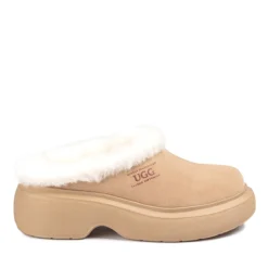 UGG Clogg Platform Slippers -Jumbo Sale Store sand e88e21ad cdf6 41c7 aa91 4f044670e16c