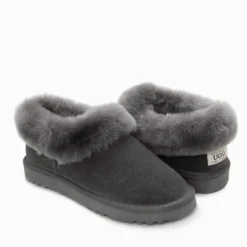 UGG Alberich Fluffy Collar Slippers -Jumbo Sale Store ugg alberich fluffy collar slippers 335228