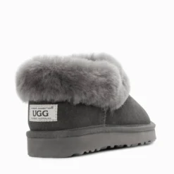 UGG Alberich Fluffy Collar Slippers -Jumbo Sale Store ugg alberich fluffy collar slippers 852891