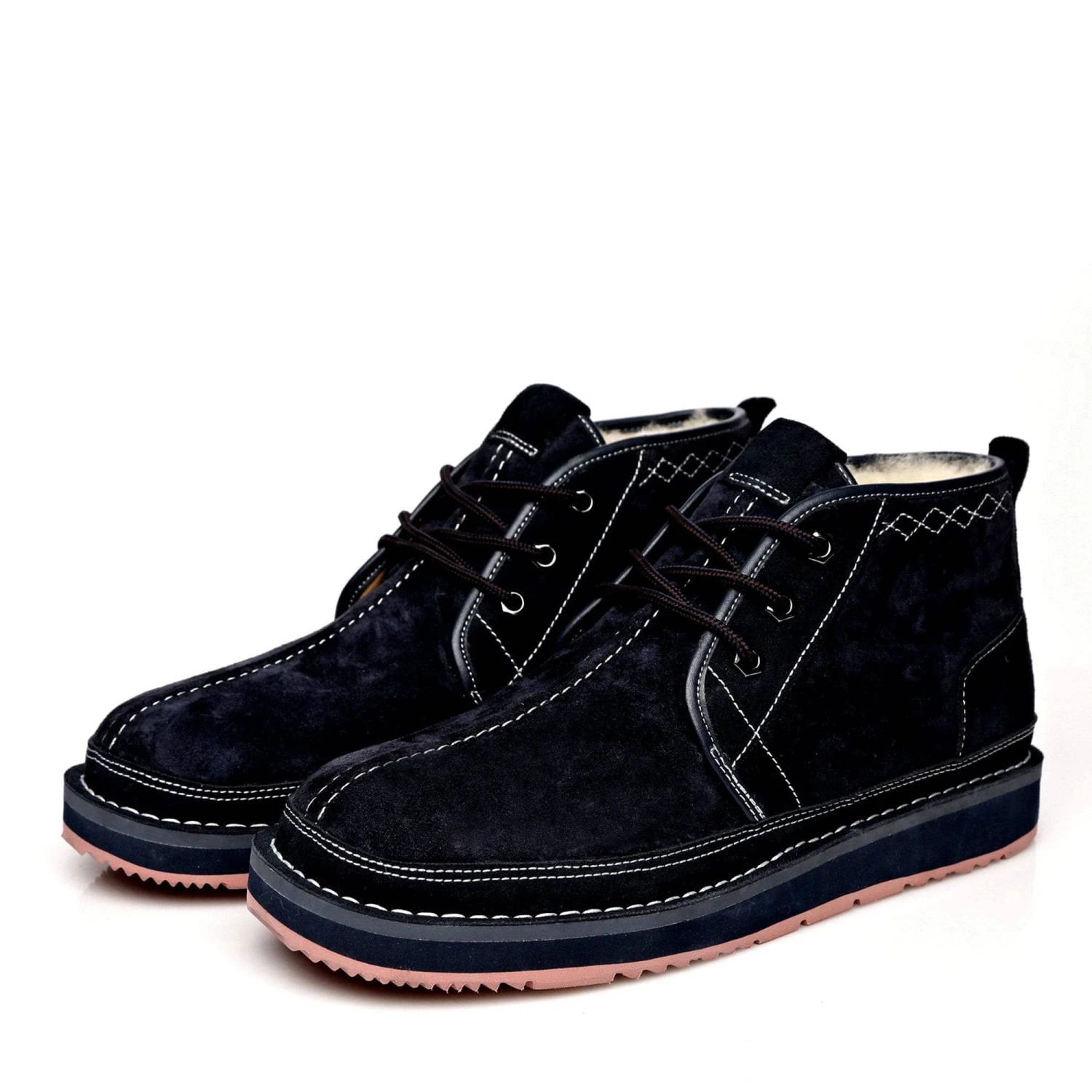 UGG Casual Men’s Lace-up Ankle Boots 8 UGG Casual Men’s Lace-up Ankle Boots - Image 6
