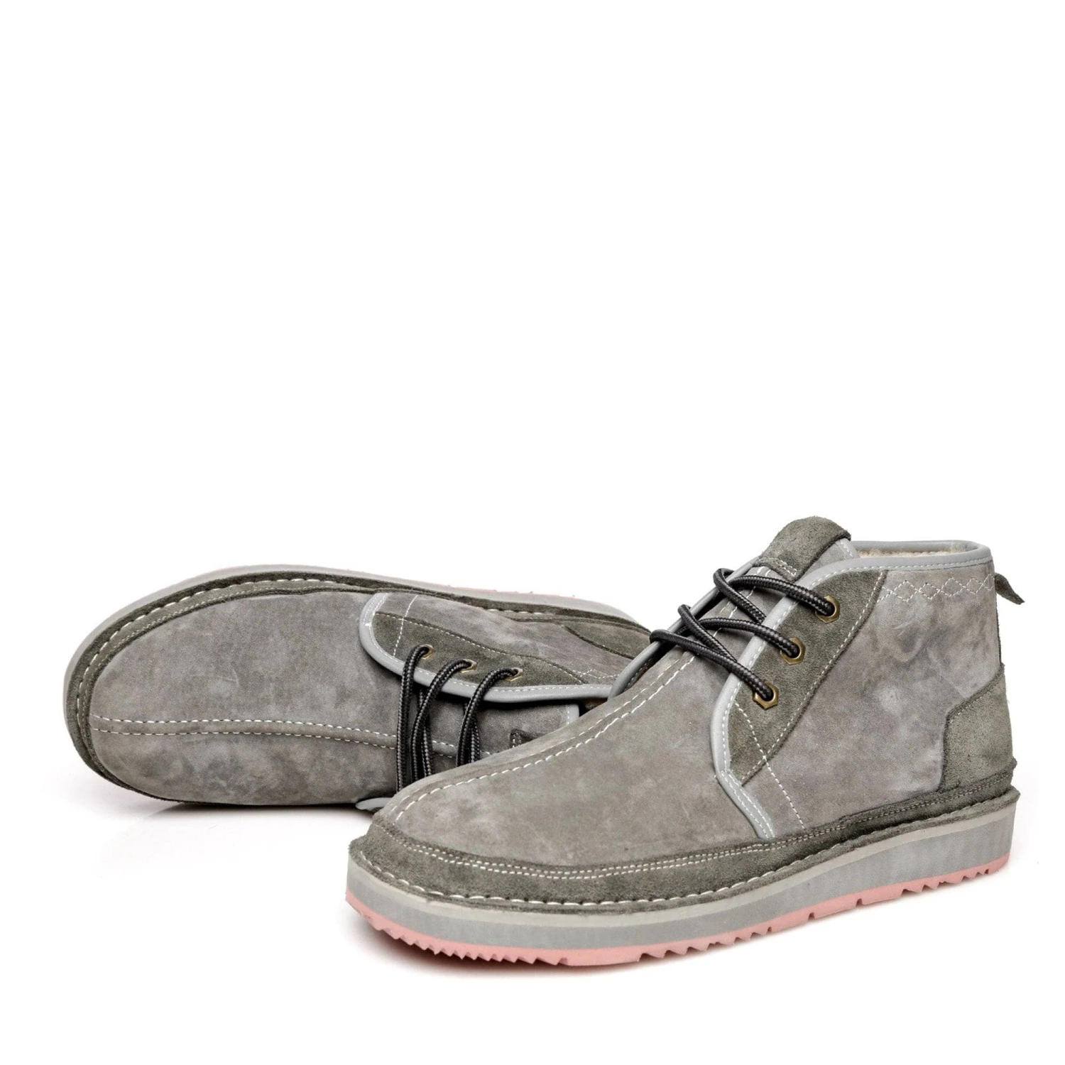 UGG Casual Men’s Lace-up Ankle Boots 5 UGG Casual Men’s Lace-up Ankle Boots - Image 3