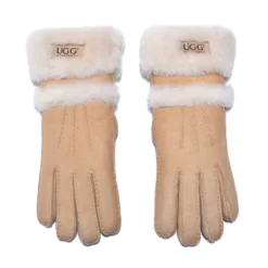 UGG Double Cuff Sheepskin Gloves -Jumbo Sale Store ugg double cuff sheepskin gloves 610953
