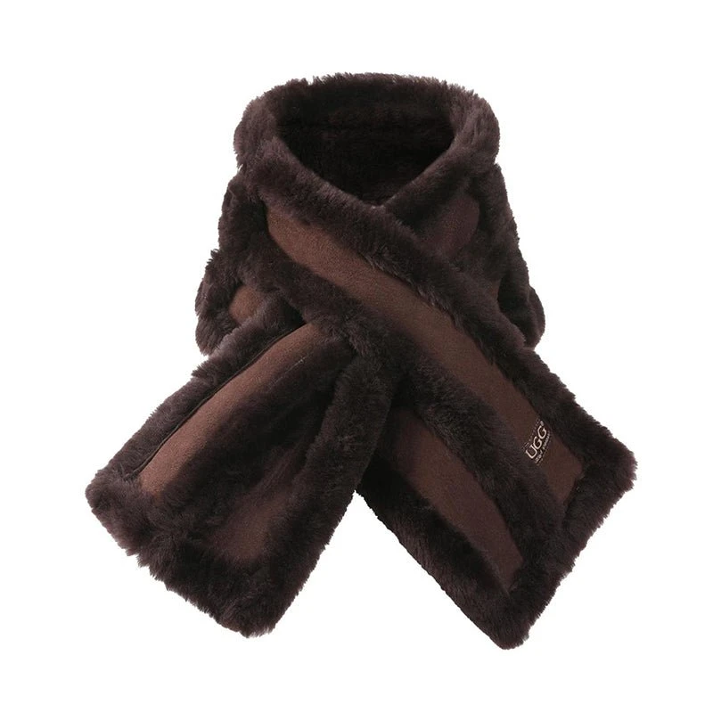 UGG Double Cuff Sheepskin Scarf 4 UGG Double Cuff Sheepskin Scarf - Image 2