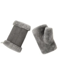 UGG Fluffy Fingerless Wool Mittens -Jumbo Sale Store ugg fluffy fingerless wool mittens 116237