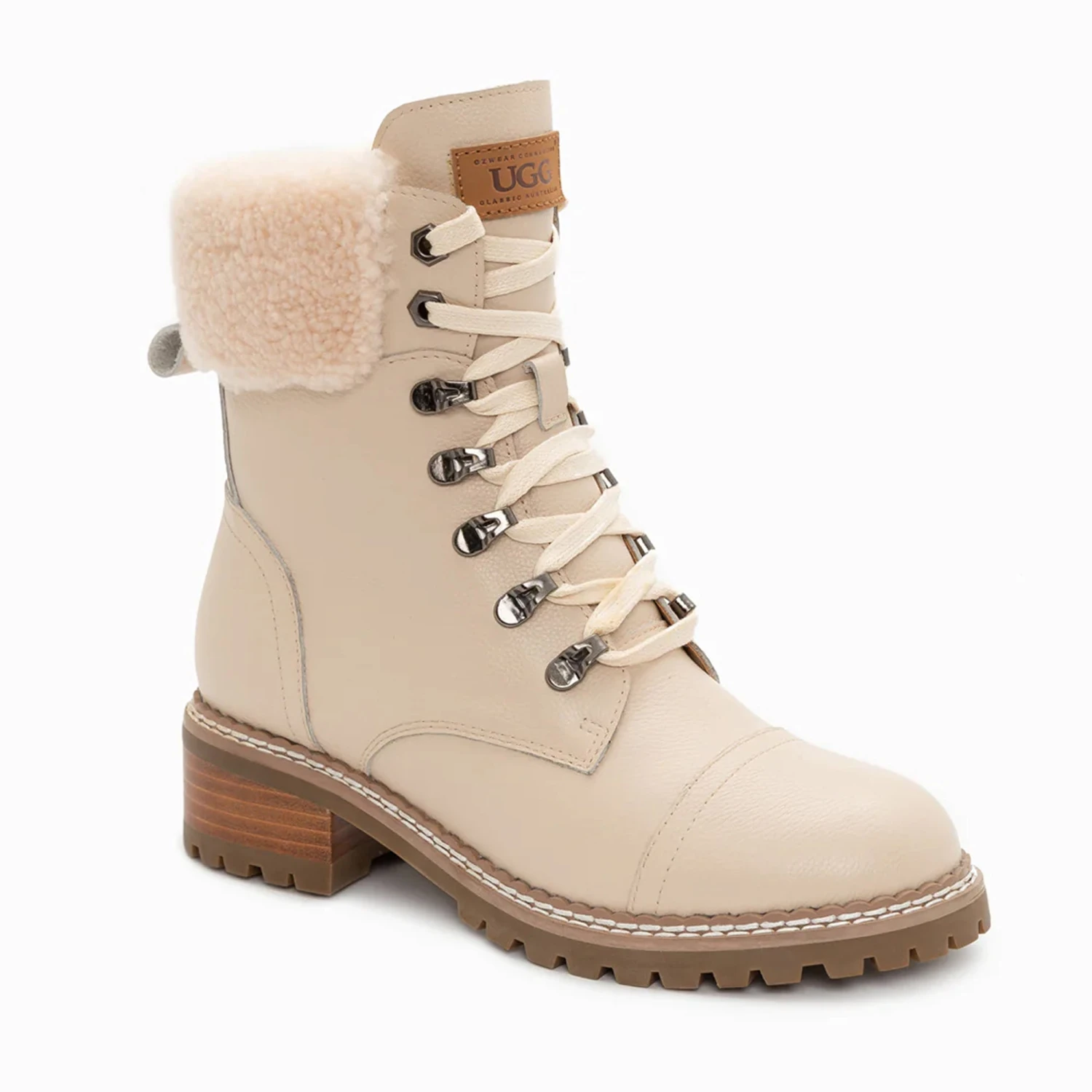 UGG Lyric Lace Up Leather Boots 14 UGG Lyric Lace Up Leather Boots - Image 12