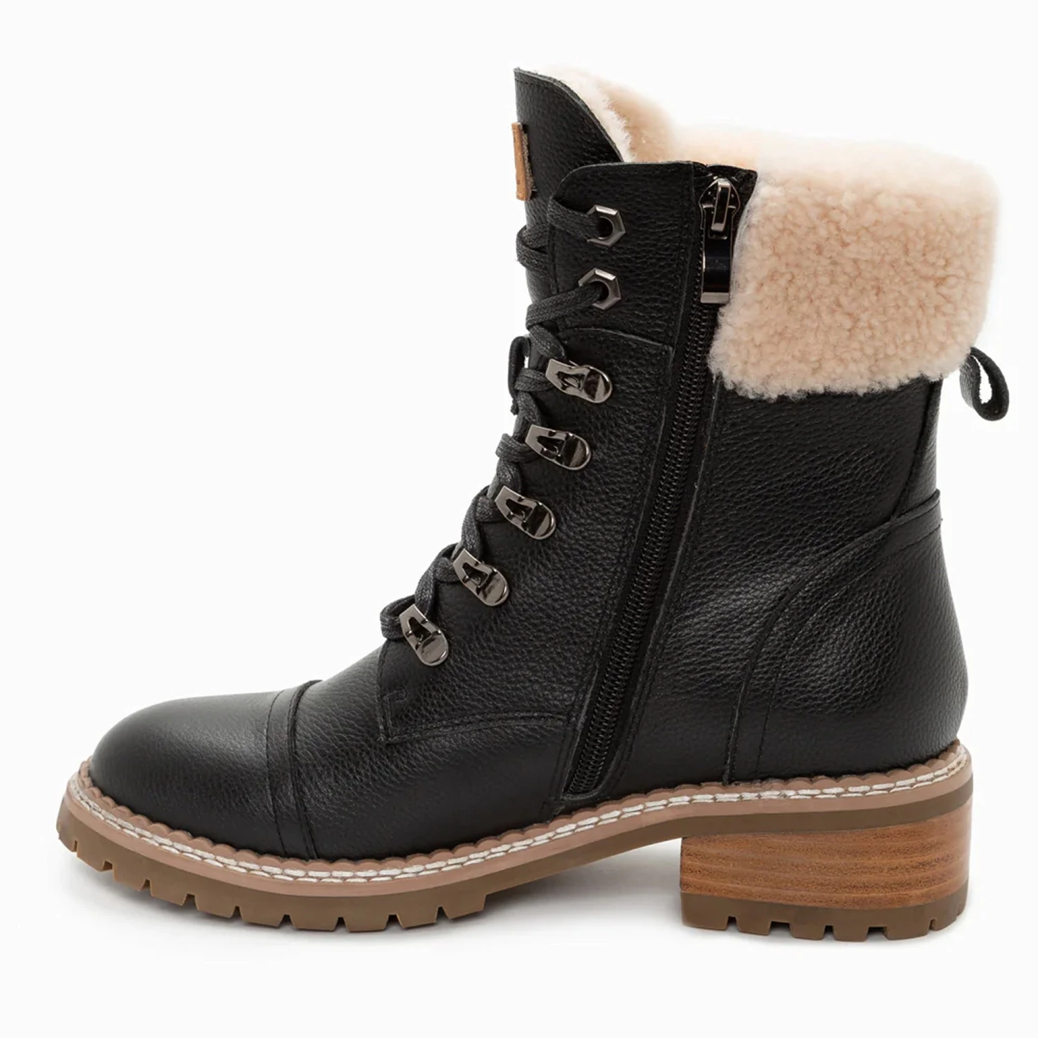 UGG Lyric Lace Up Leather Boots 10 UGG Lyric Lace Up Leather Boots - Image 8