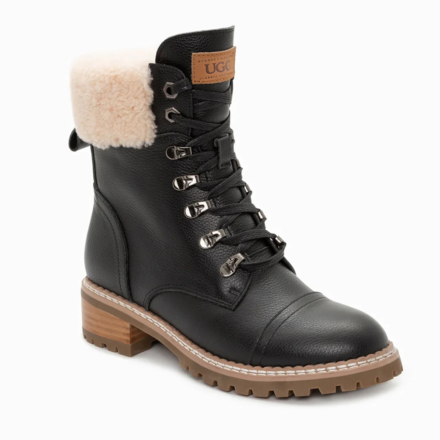 UGG Lyric Lace Up Leather Boots 9 UGG Lyric Lace Up Leather Boots - Image 7