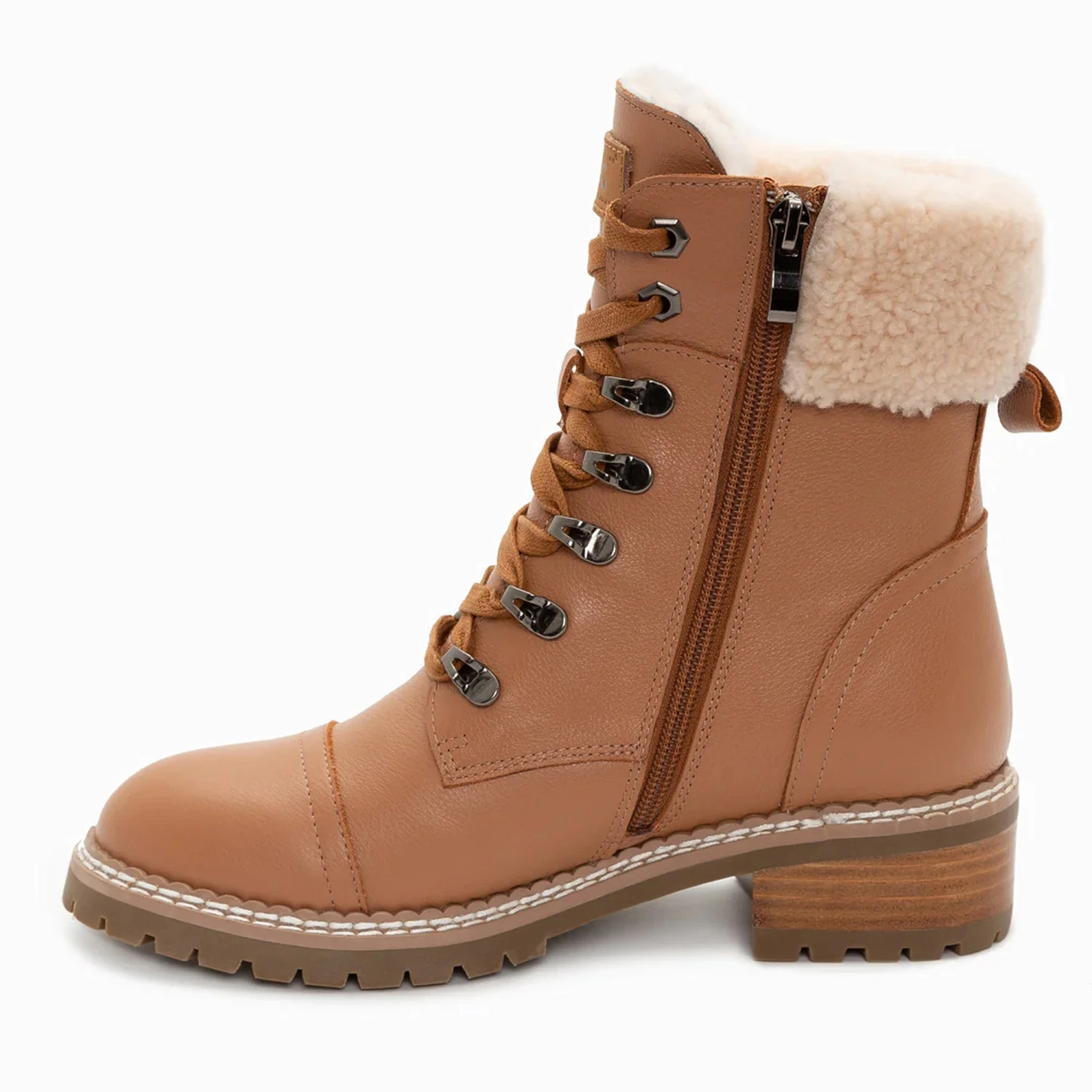 UGG Lyric Lace Up Leather Boots 5 UGG Lyric Lace Up Leather Boots - Image 3