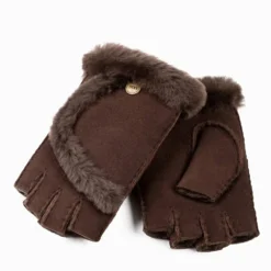 UGG Premium Fingerless Sheepskin Gloves -Jumbo Sale Store ugg premium fingerless sheepskin gloves 849063