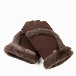 UGG Premium Fingerless Sheepskin Gloves -Jumbo Sale Store ugg premium fingerless sheepskin gloves 938559