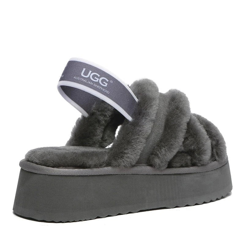 UGG Sayuri Platform Cross Slides 14 UGG Sayuri Platform Cross Slides - Image 12