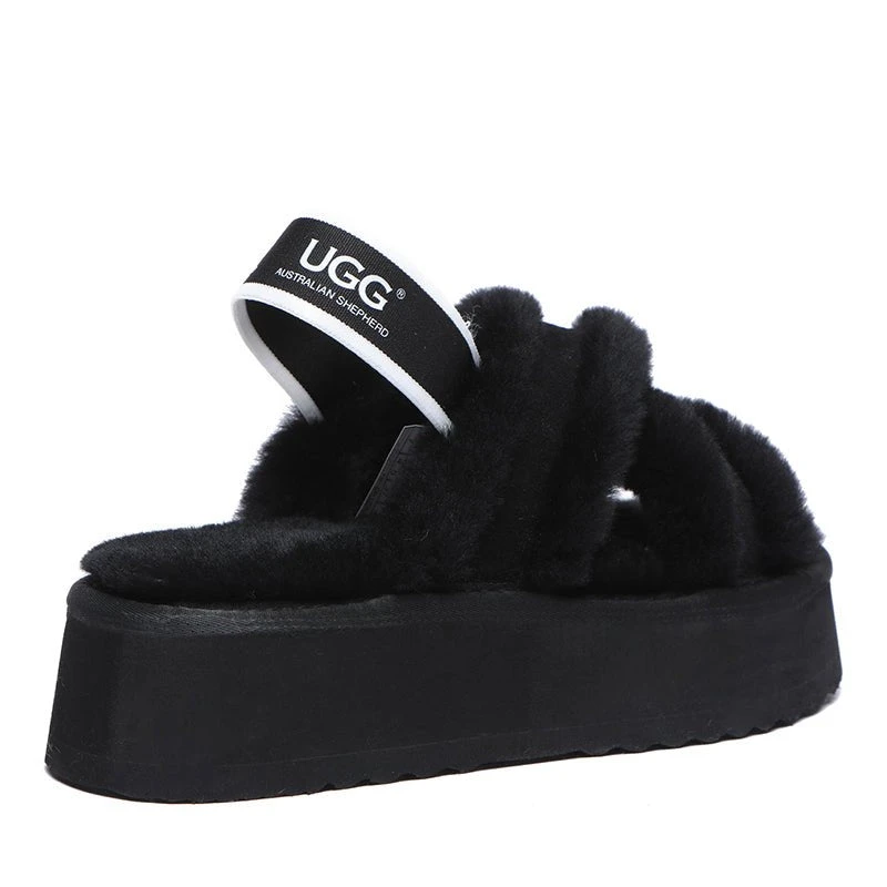 UGG Sayuri Platform Cross Slides 9 UGG Sayuri Platform Cross Slides - Image 7