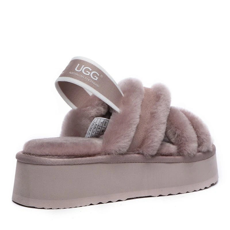UGG Sayuri Platform Cross Slides 19 UGG Sayuri Platform Cross Slides - Image 17