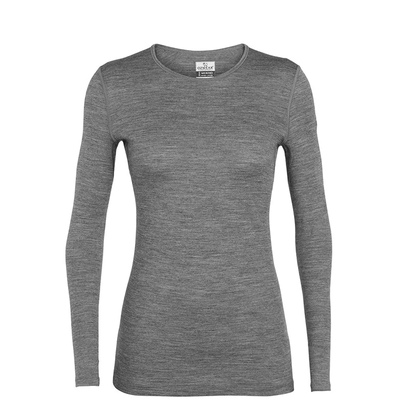 Women's Merino 260 Tech Long Sleeve Crew Neck Thermal Top 3 Women's Merino 260 Tech Long Sleeve Crew Neck Thermal Top